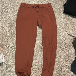 Crz yoga burnt orange jogger